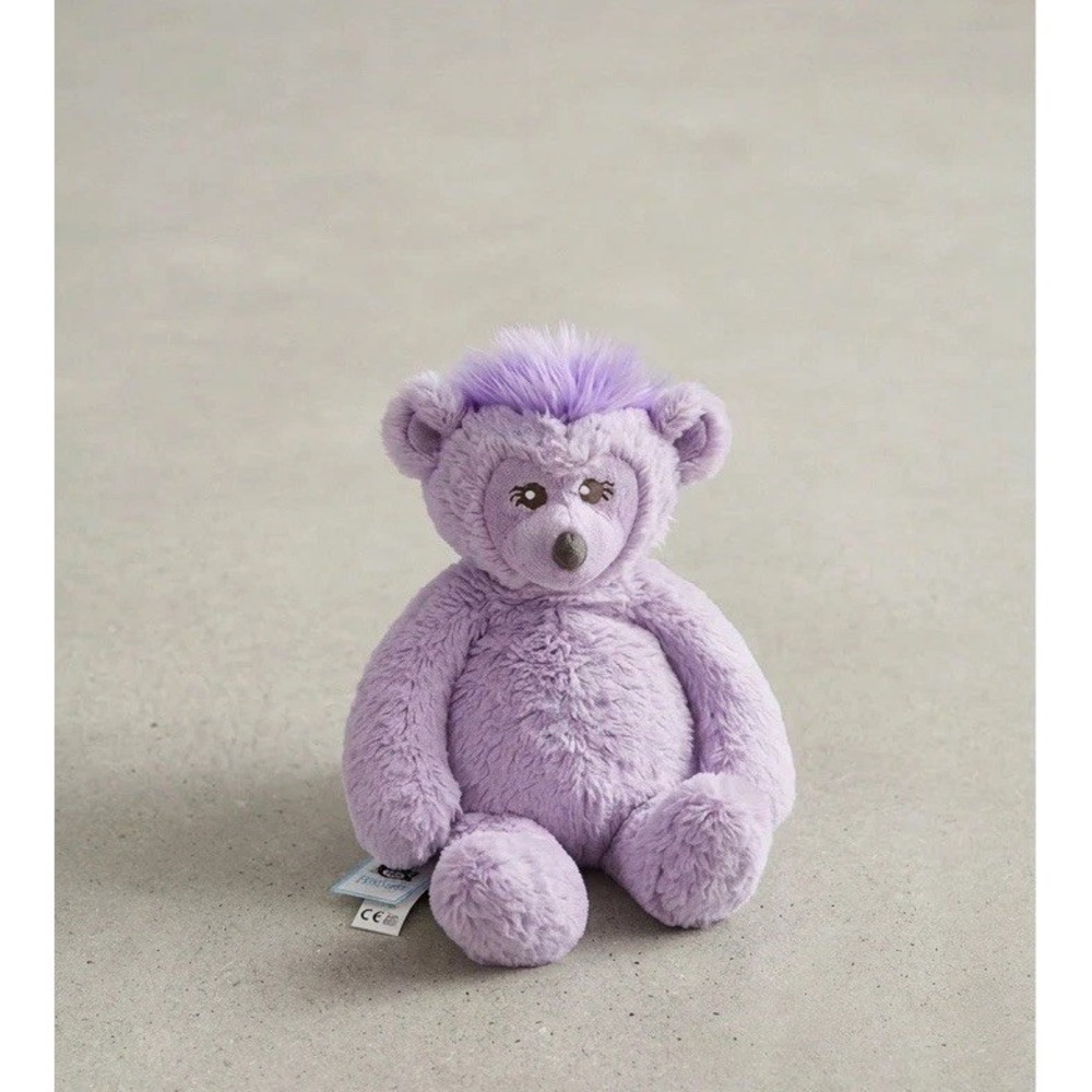 American‎ Girl Bitty Baby Hedgehog Plush Lavender Fuzzy Doll Accessory